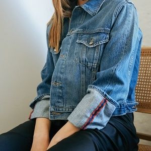 Frame denim jacket Le Jacket Reverse Overlock Cuff